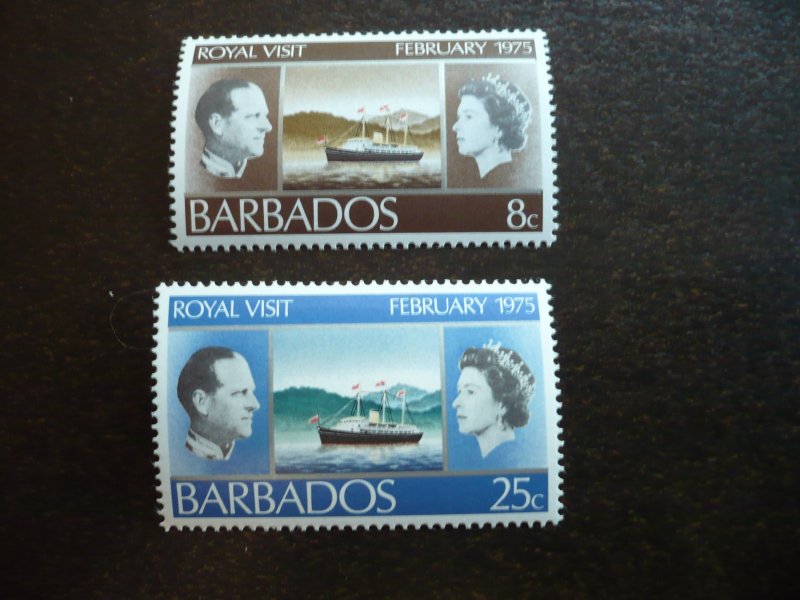 Stamps - Barbados - Scott# 416-417 - Mint Never Hinged Part Set of 2 Stamps