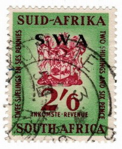 (I.B) South-West Africa Revenue : Duty Stamp 2/6d 