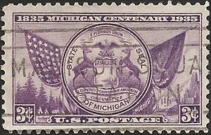# 775 USED MICHIGAN CENTENARY