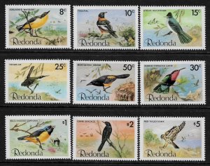 Antigua, Redonda Michel's #50-8 MNH Set - Birds