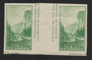 United States MINT Scott Number 769 VERT GUTTER  PAIR  MNH  VF #B6 - BARNEYS