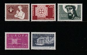 Finland 416-420 Sets MH Various