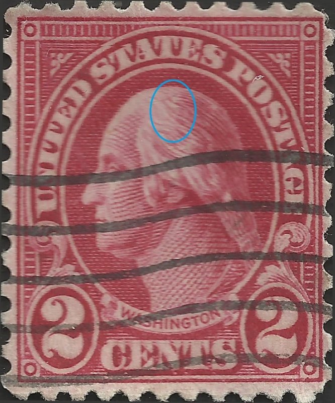 # 634a Used Carmine George Washington