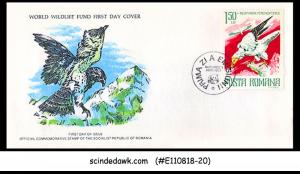 ROMANIA - 1977 EGYPTIAN VULTURE / BIRD - FDC