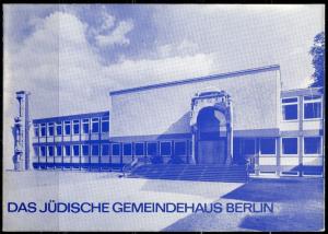 GERMANY BERLIN JEWISH SYNAGOGUE RESTORATION LABELS IN 1968 FOLDER