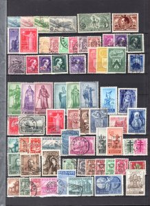 Belgium 1946-1959 Collection 265 Stamps Used or Mint Many Better