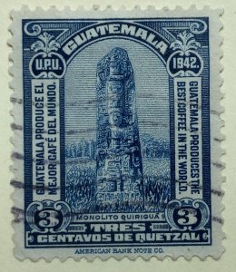 AlexStamps GUATEMALA #303 SUPERB Used 