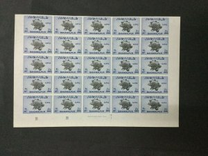 MOMEN: BAHAWALPUR SG #O28-31 1949 IMPERF BLOCKS MINT OG NH #195860-3754