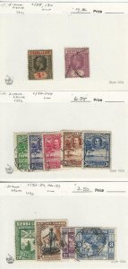 Sierra Leone, Postage Stamp, #128, 130, 140-144, 153-4, 156-7 Used, JFZ