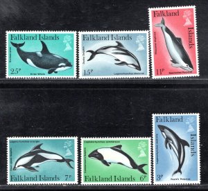 FALKLAND ISLANDS SC# 298-303 FVF/MOG