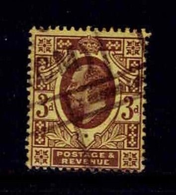 GREAT BRITAIN Sc# 149 USED VGF King Edward VII KEVII