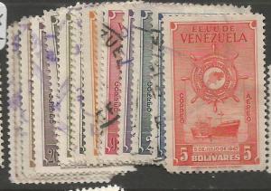 Venezuela SC C256-65, 220-1 VFU (9cnr)