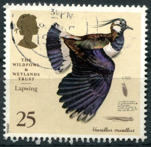 Great Britain Sc#1654 Used, 25p multi, 50th Anniv of the Wildfowl and Wetland...