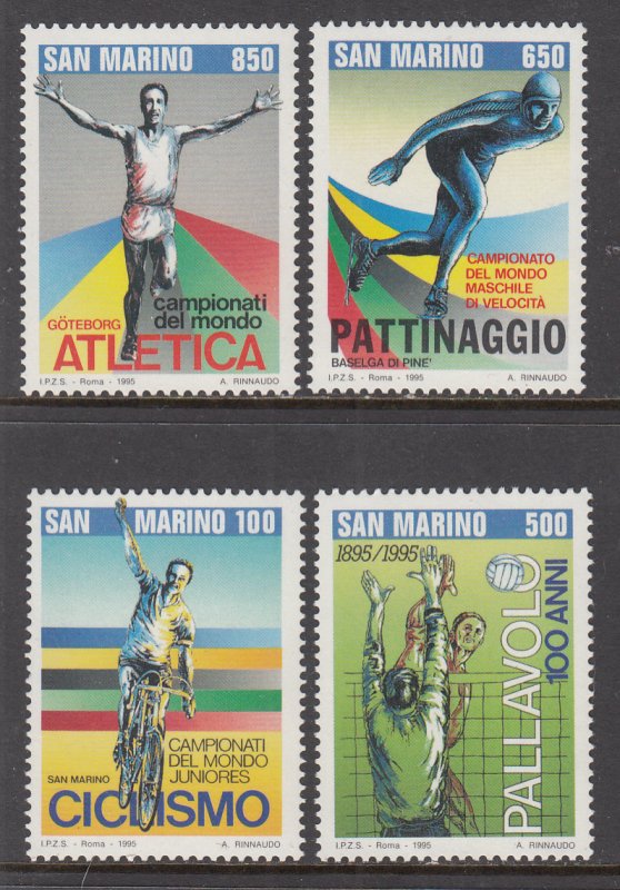 San Marino 1319-1322 MNH VF