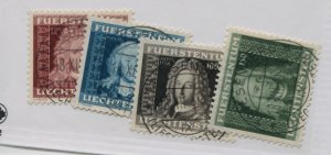 LIECHTENSTEIN   172-75   USED