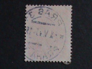 ​CZECHOSLOVAKIA-1942 SC#67 ADOLF HITLER- BOHEMIA & MORAVIA-FANCY CANCEL VF