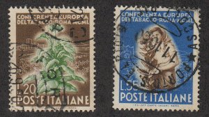 Italy - 1950 - SC 545-46 - Used - Short set - CDS