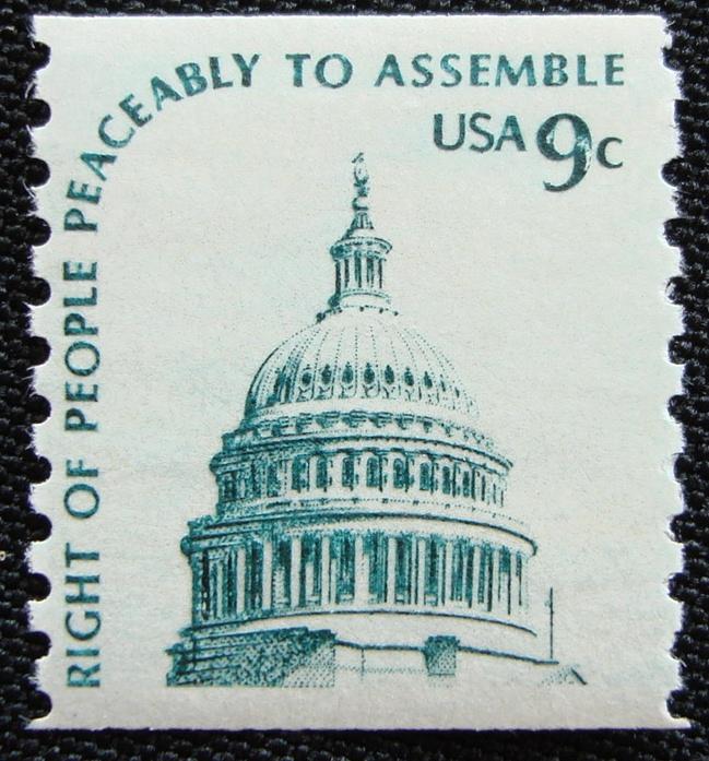 US #1616 MNH Coil Single, Capitol Dome, SCV $.20 L3