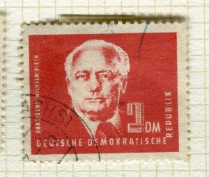 EAST GERMANY; 1950 early Pieck issue fine used 2Dm. value