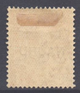 Nauru Scott 2a - SG14, 1916 George V 1d Overprint at Centre MH*