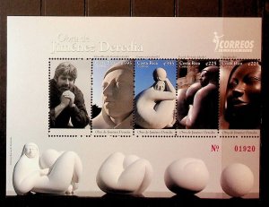 COSTA RICA Sc 637 NH MINISHEET OF 2011 - MODERN ART - (CT5)