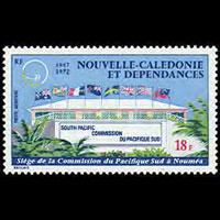 NEW CALEDONIA 1972 - Scott# C87 SPC HQ. Set of 1 LH