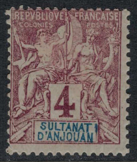 Anjouan #3  CV $5.50