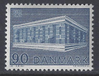Denmark 458 MNH - Europa 1969