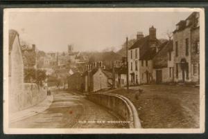 Great Britain 1935 Old and New Woodstock Tuck's View Post Card Used # 1454-33