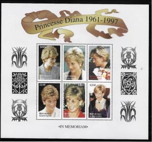 Gabon  Scott 908  MNH  Princess Diana