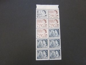 Canada 1972 Sc 544C set MNH(hinged on Selvedge)