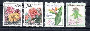 CZECHOSLOVAKIA - 1980 - FLOWERS -