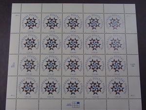 U.S.# 3332-MINT/NEVER HINGED--PANE OF 20---UNIVERSAL POSTAL UNION---1999