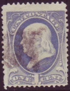 U.S. #206 Franklin USED