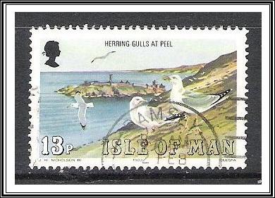 Isle of Man #231 Marine Birds Used