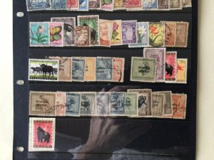 Belgian Congo & Ruanda Urundi mounted mint & used stamps A10249