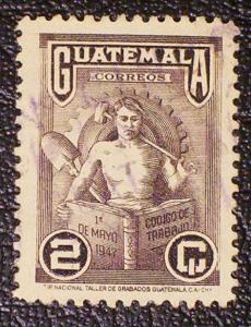 Guatemala Scott #321a used