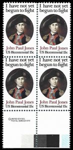 PCBstamps   US #1789 CW 60c(4x15c)John P. Jones, pf 11x12, MNH, (CW-3)