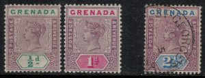 Grenada #39-40,2*/u  CV $10.50