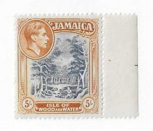 Jamaica Sc #127   perf 13 NH VF