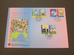 United Nations (NY,Vienna,Geneva) 2006 Sc 385-6,462-3,918-9 FDC