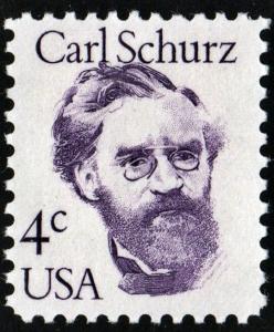 SC#1847 4¢ Great Americans: Carl Schurz Single (1983) MNH