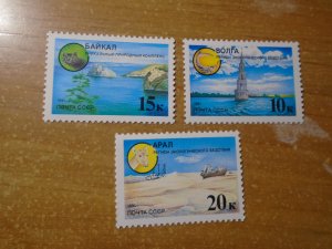 Russia  #  5965-67  MNH