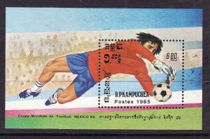 D4-Cambodia-Sc#559-unused NH sheet-Sports-Soccer World Cup-M