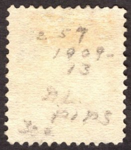 1909, Philippines 20c, Used, Sc 257