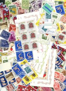 LIECHTENSTEIN, SUPERB MIXTURE 1000 STAMPS, ALL PERIODS