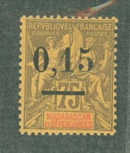 Madagascar/Malagasy Republic #54  Single