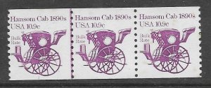 Sc 1904 hansom cab coil  line #1   MNH