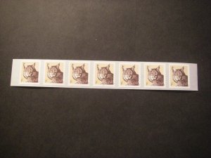 Scott 4672, 1c Bobcat self adhesive coil, PNC7 #P1111, 2012 date, MNH Beauty