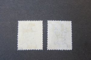 Hong Kong 1863 Sc 10,10b QV MH